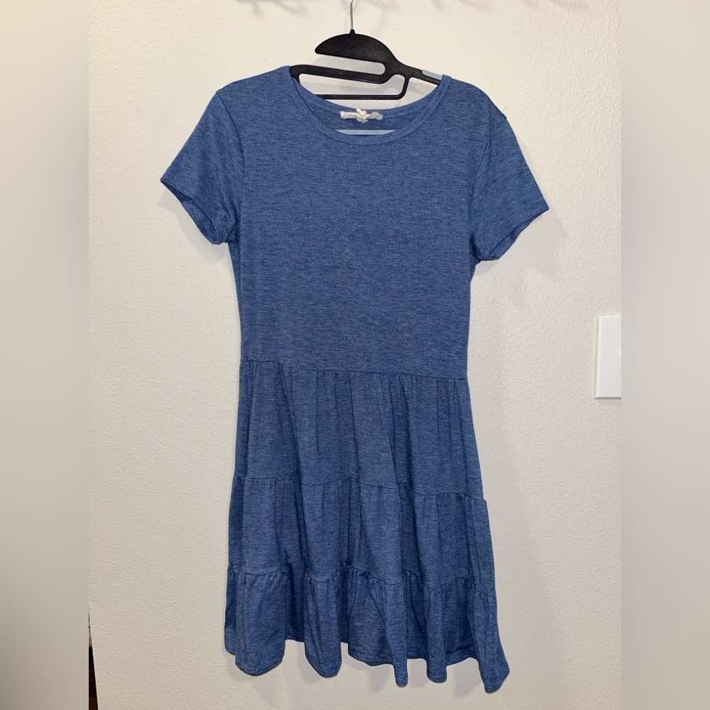 Blue Babydoll Dress